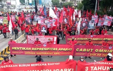 Puluhan Ribu Buruh Akan Demo Di Istana Saat May Day