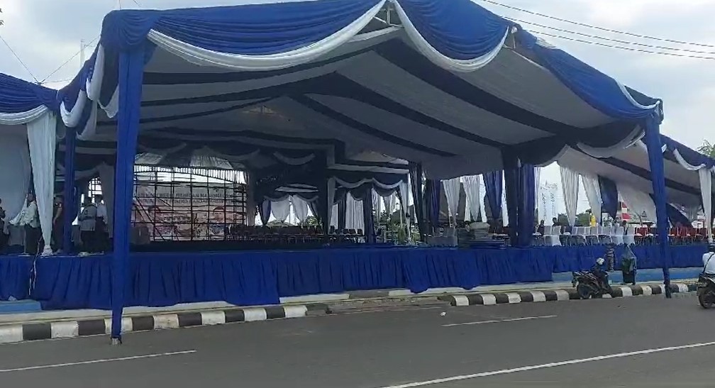 Persiapan Hari Jadi Ke Kota Banjarmasin Di Balai Kota Sudah Persen