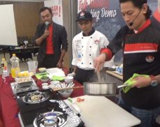 Chef Juna Demo memasak di Treepark Hotel Banjarmasin