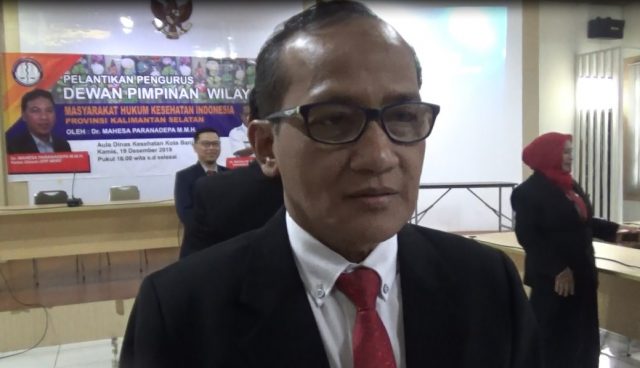 dr Machli Riyadi Kadis Kesehatan kota Banjarmasin