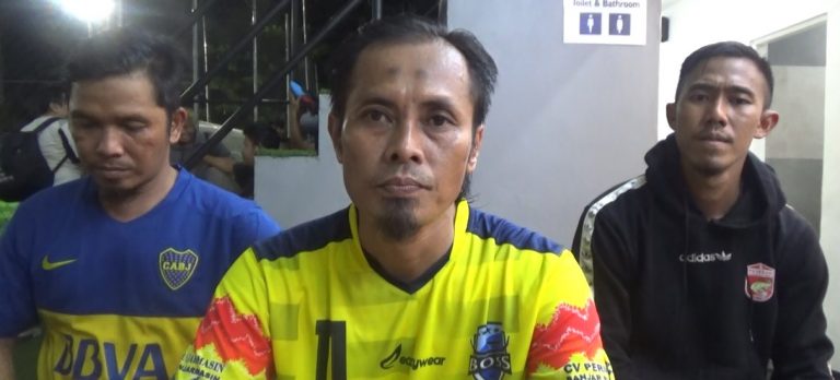 Abdul Fatah (tengah) ASS Manager Tim Peseban Banjarmasin