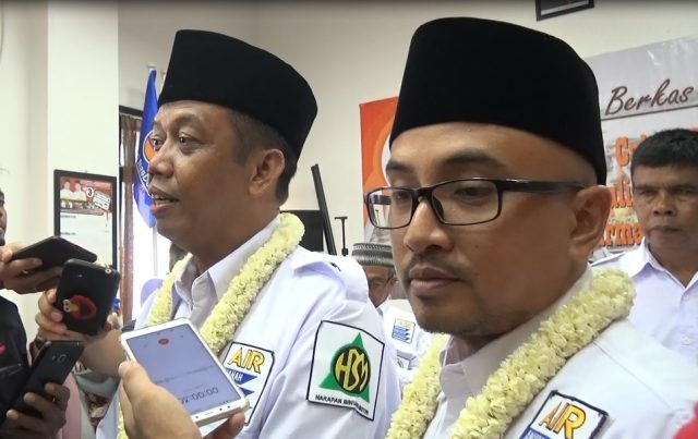 Ahmad Firdaus (kanan) Bakal Calon Wakil Walikota Banjarmasin