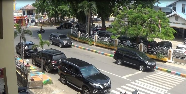 Dishub Kotabaru Tertibkan Parkir di Kantor DPRD