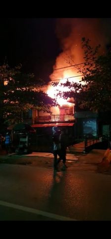 Kebakaran di Veteran, gang 5 Sejati, RT 22 Kecamatan Banjarmasin Tengah