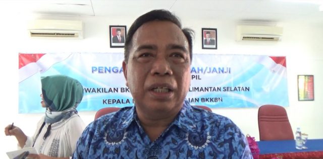IR H Ramlan PLT Kepala Perwakilan BKKBN kalsel