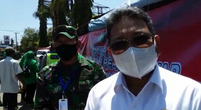 Mokhammad Hilman (kanan), sekda Banjar