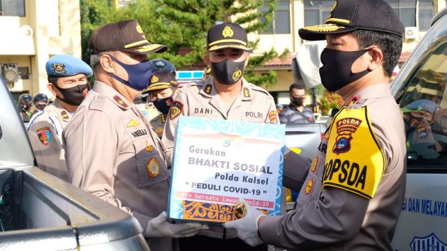 Gerakan Bakti Sosial Polda Kalsel