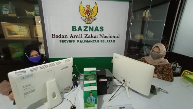 Di Rumah Saja Baznas Kalsel Buka Pengumpulan Zakat Online