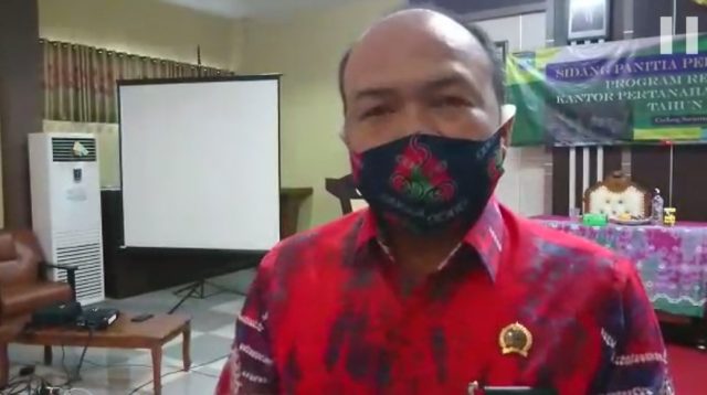 Syamsu Wijana Kepala Kantor ATR BPN Tala.