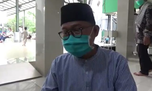 Mudassir, ketua harian masjid Al-Jihad