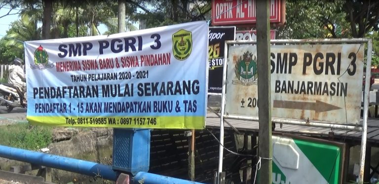 SMP PGRI 3 Banjarmasin Minim Pendaftar