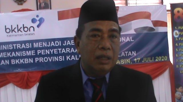 kepala BKKBN perwakilan Banjarmasin Muhammad Ramlan