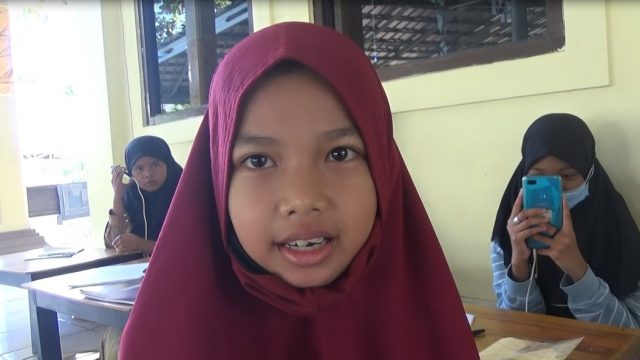 Hafizah Siswi SDN Alalak Utara 1 Banjarmasin