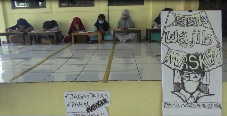 Masjid Muhammadiyah Al Muhajirin BanjarmasinMemberikan Wifi Gratis Untuk Pelajar