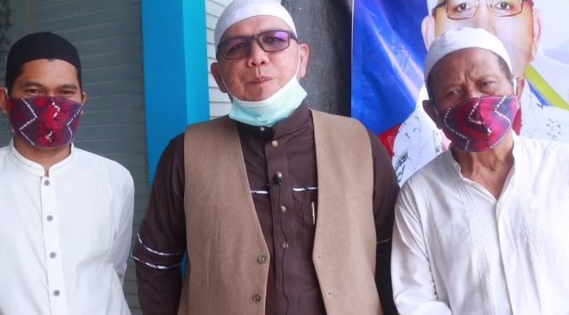 Habib Zakaria Bahasyim (tengah) Anggota DPD RI