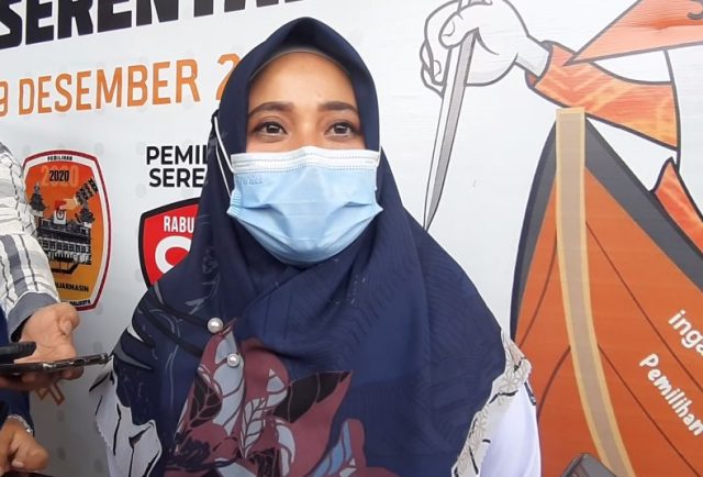 Rahmiyati Wahdah Ketua KPU Kota Banjarmasin