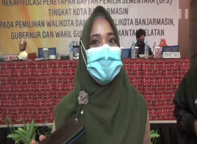 Rahmiyati Wahdah Ketua KPU Kota Banjarmasin