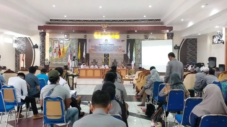 rapat pleno terbuka KPU Kotabaru