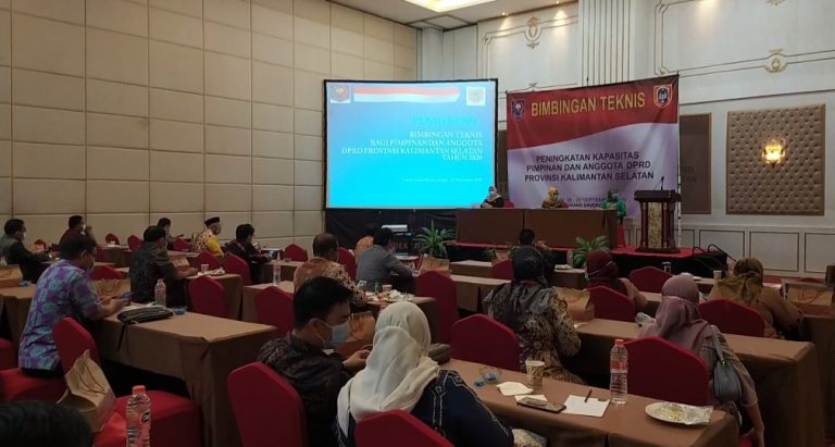 DPRD Provinsi Kalimantan Selatan melaksanakan bimbingan Teknis
