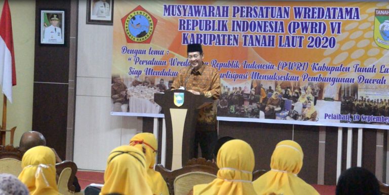 Musyawarah ke-6 Persatuan Wredatama Republik Indonesia PWRI Kabupaten Tanah Laut