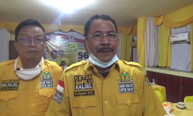 Supian HK Ketua Harian DPD Partai Golkar Kalimantan Selatan