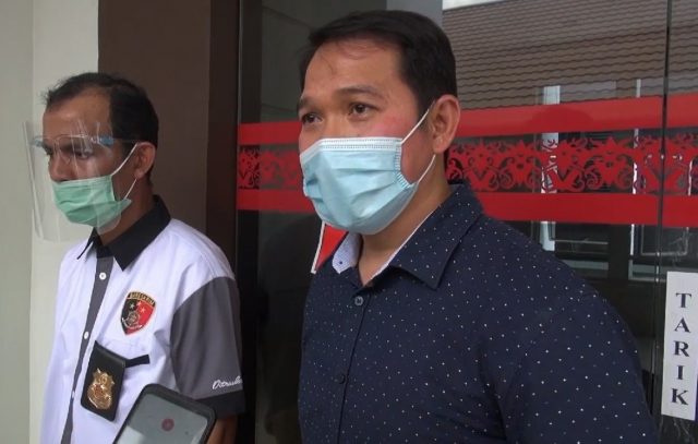 Direktur reserse kriminal khusus Polda Kalimantan Barat, Kombes Pol Juda Nusa Putra