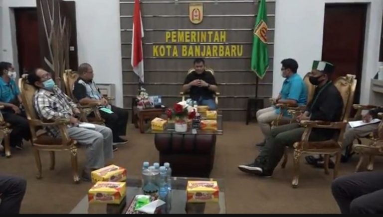 pemerintah kota Banjarbaru bersama tokoh pemuda dan KNPI kota Banjarbaru