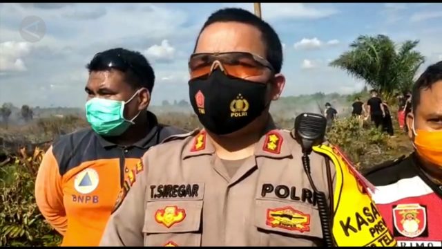 Wakil direktur Samapta Polda Kalteng, AKBP Timbul Siregar