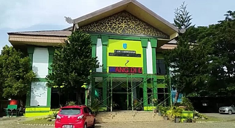 Gedung Pemuda Kabupaten Banjar (foto:duta tv)