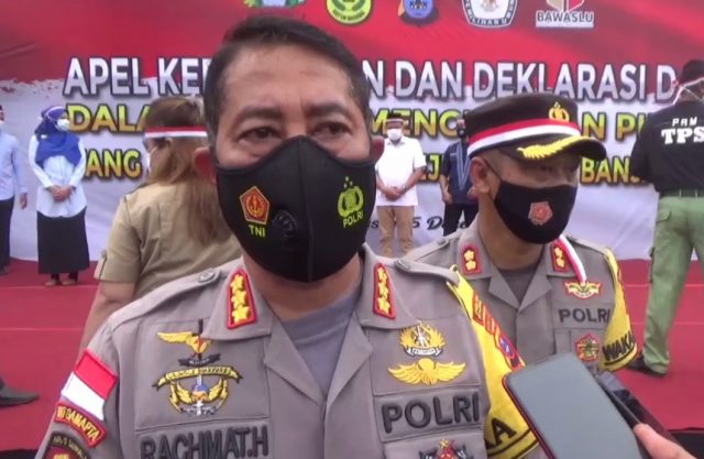 Kombespol Rachmat Hendrawan Kapolresta Banjarmasin.
