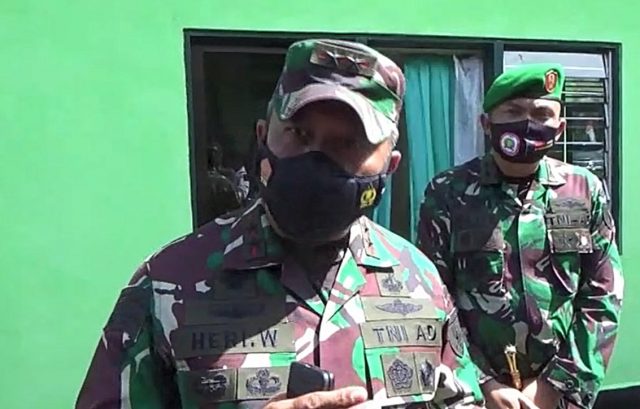 Panglima Komando Daerah Militer VI Mulawarman Mayor Jenderal TNI Heri Wiranto