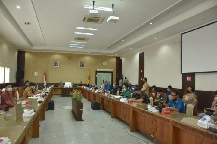 DPRD Kalimantan Selatan melakukan studi komparasi ke DPRD Kalteng (Foto: Duta Tv)