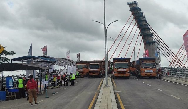 Bbpjn Lakukan Uji Beban Layak Fungsi Jembatan Sungai Alalak