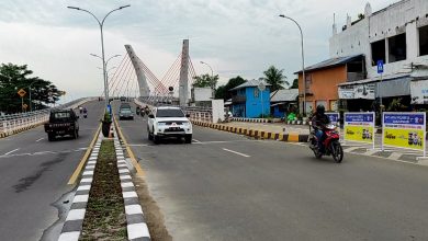 Jembatan ading basit Alalak 1 Banjarmasin