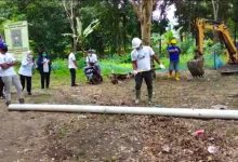 pipa PVCO baru yang akan digunakan