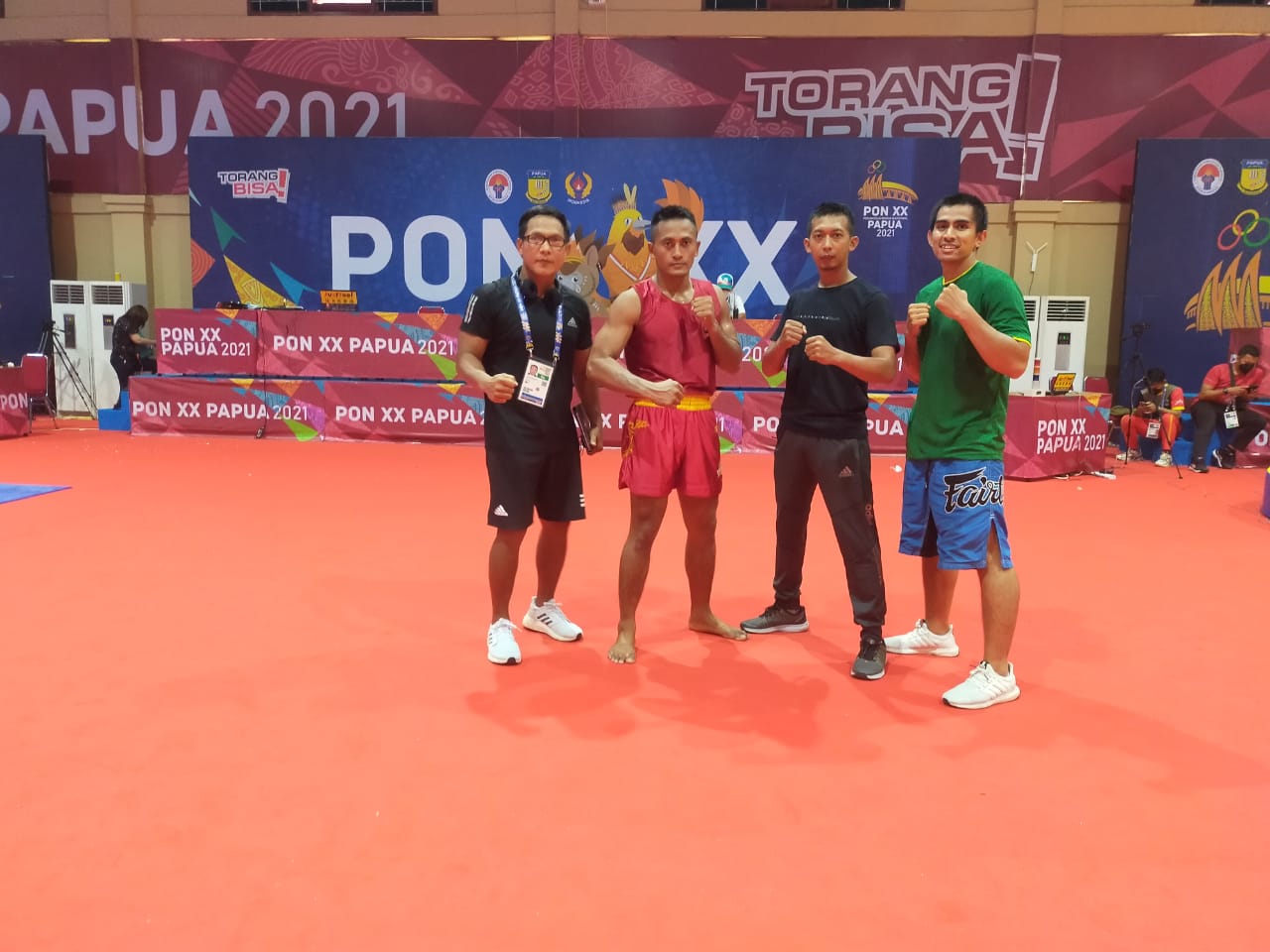 Atlet wushu Kalimantan