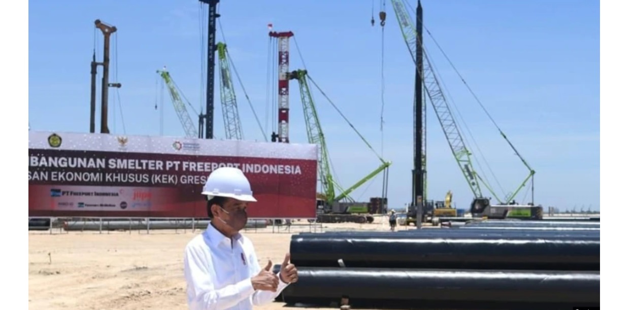 Smelter Terbesar Di Dunia Diresmikan Presiden Jokowi