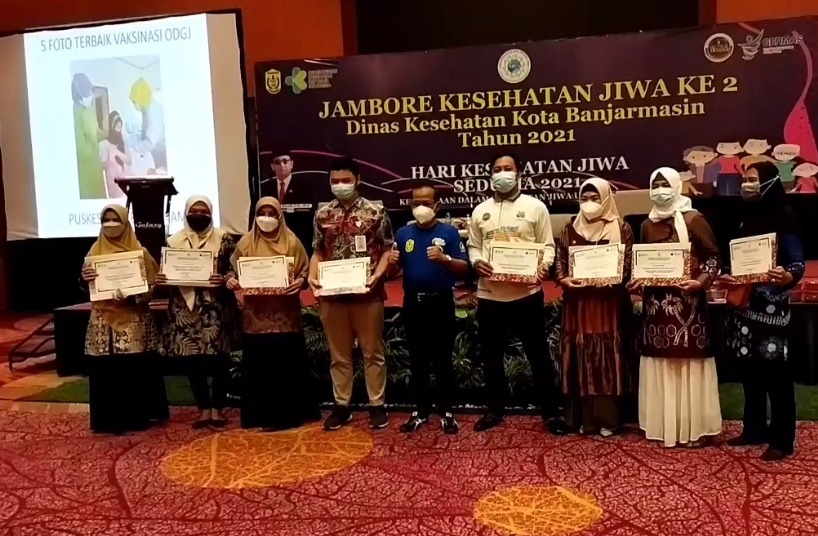 kegiatan Jambore Kesehatan Jiwa ke-II yang digelar di salah satu hotel di Banjarmasin