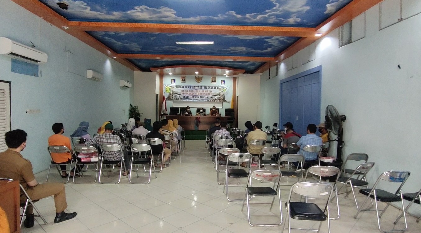 reses kedua yang dilakukan anggota DPRD Banjarmasin di Kecamatan Banjarmasin Barat, yang digelar di Aula Kecamatan