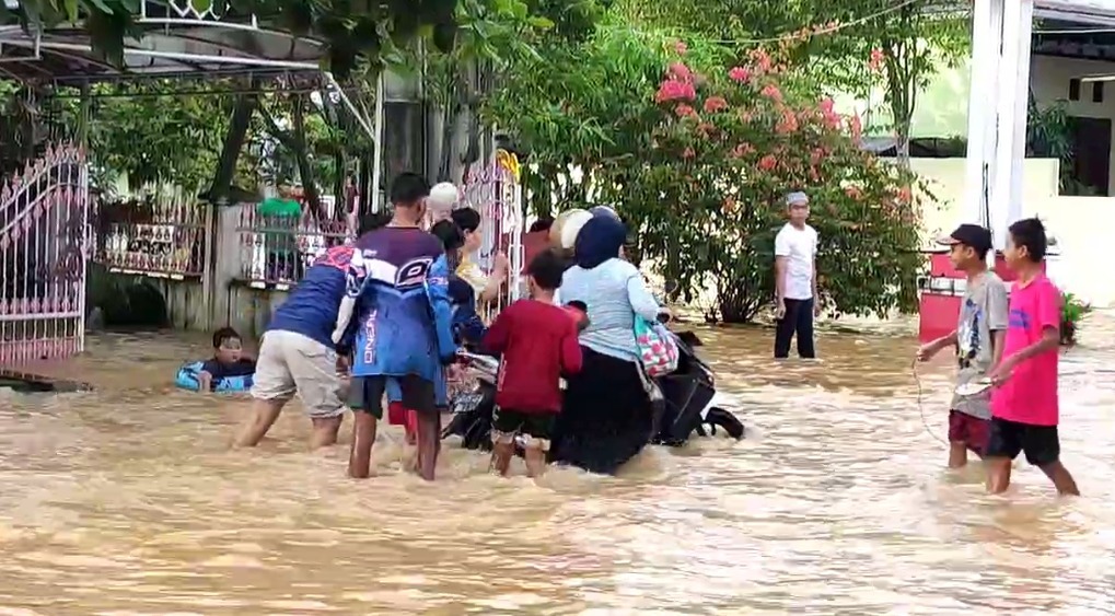 Kabupaten Hulu Sungai Tengah Masih Direndam Banjir