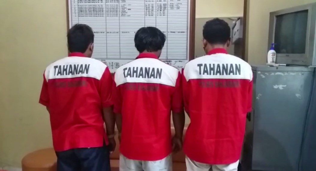 3 Supir angkutan truk yang diamankan jajaran satnarkoba Polres Banjarbaru