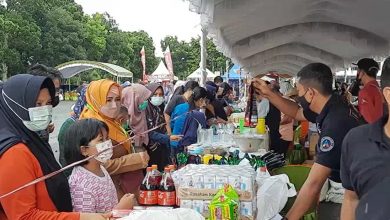 pemerintah Kabupaten Tanah Laut menggelar pasar murah