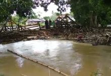 Tumpukan Sampah di Desa Pingaran