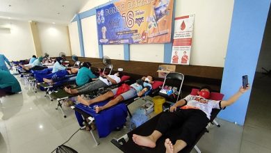 Ratusan Warga Ikut Donor Darah