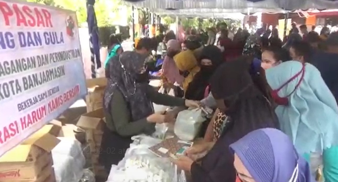 Pemko Banjarmasin Gelar Pasar Murah