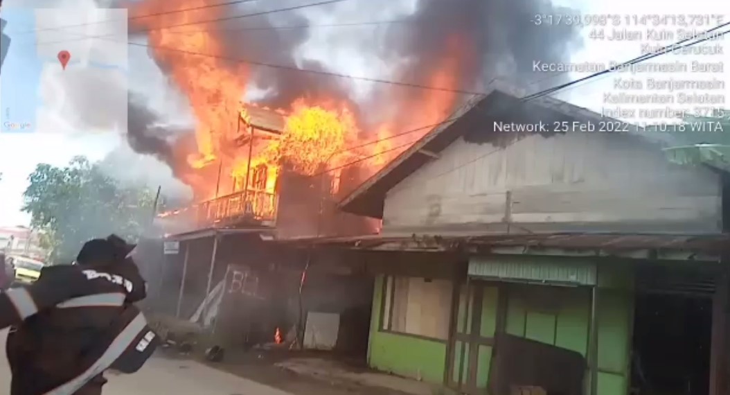 Kebakaran di Kuin Cerucuk