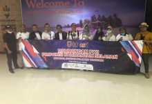 PWI Provinsi Kalimantan Selatan menghadiri rangkaian kegiatan HPN 2022 di Kendari. Sulawesi Tengah