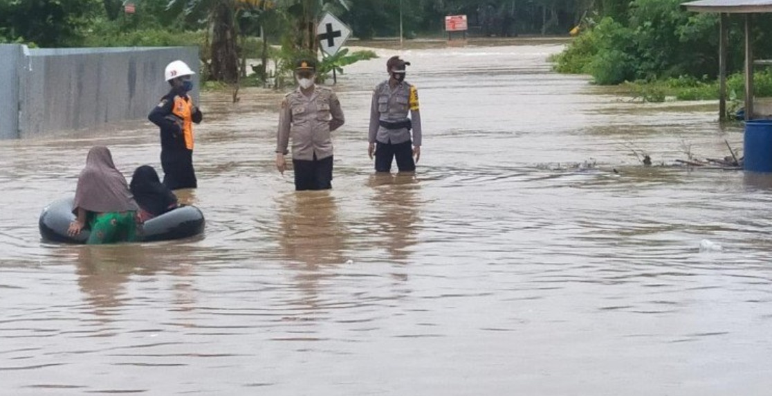 Banjir Di 10 Desa Di Balangan Surut Bnpb Tetap Siaga