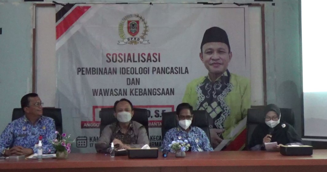 Sosialisasi Pembinaan Ideologi Pancasila dan Wawasan Kebangsaan