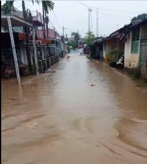 Banjir di Guntung Alaban Martapura